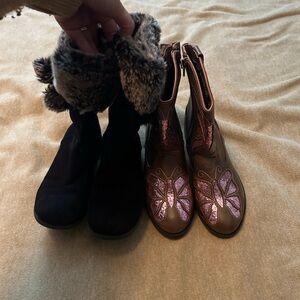 Girls boots size 3